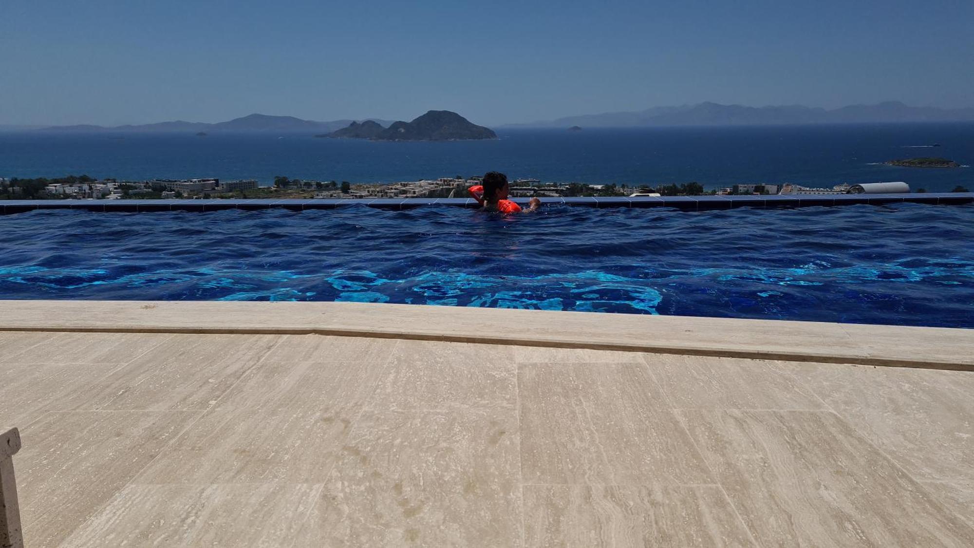Willa Eason & House 350m2 Full Sea View With Private Infinity Pool Bodrum